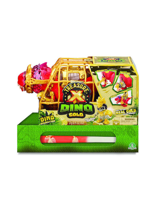 Easter Candle With Toy Treasure-X Dino Gold For Age 5+ Giochi Preziosi