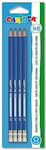 Carioca Graphite Pencil HB Set with Eraser Blue 12pcs