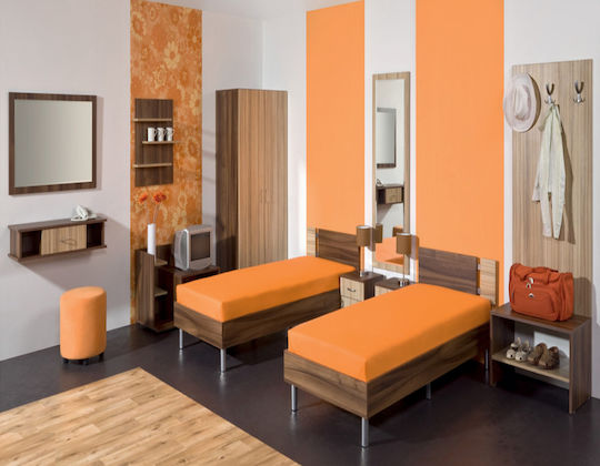 Set De Mobilier Pentru Dormitor Barbados 80x190cm 10 Bucăți