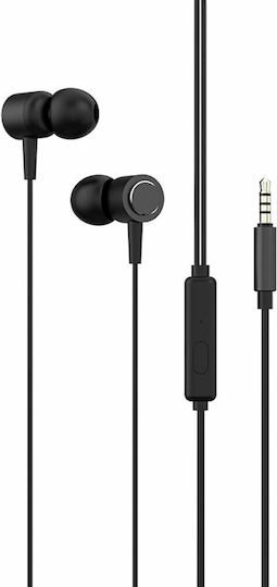 Yookie Y629 In-ear Handsfree με Βύσμα 3.5mm Μαύρο