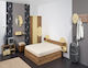 Santorini Bedroom Furniture Set 160x190cm 8 Pieces