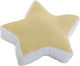 Nef-Nef Homeware Kids Star Throw Pillow Dream 35x35cm Yellow