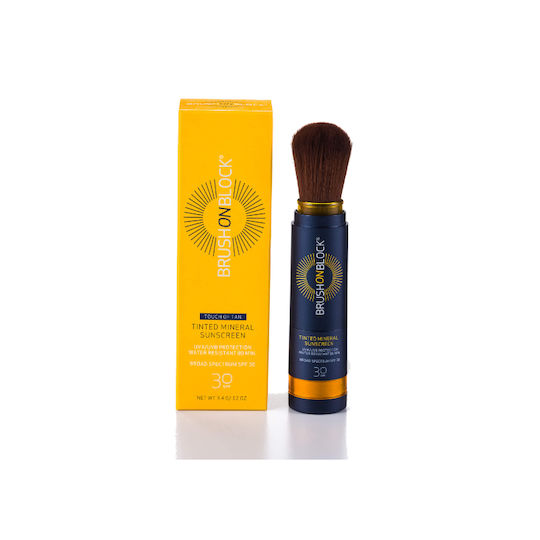 Brush On Block Touch Of Tan Минерална Пудра За Бронзиране На Лице Оцветена 3.4 гр