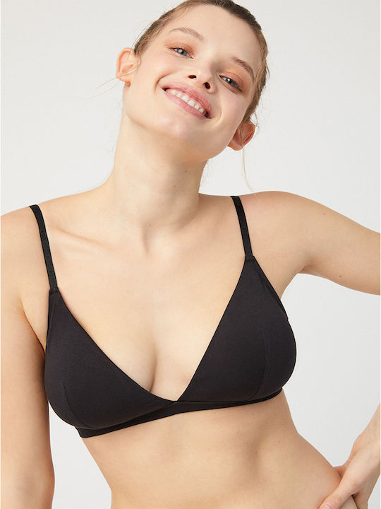Ysabel Mora Bralette Sutien Negru