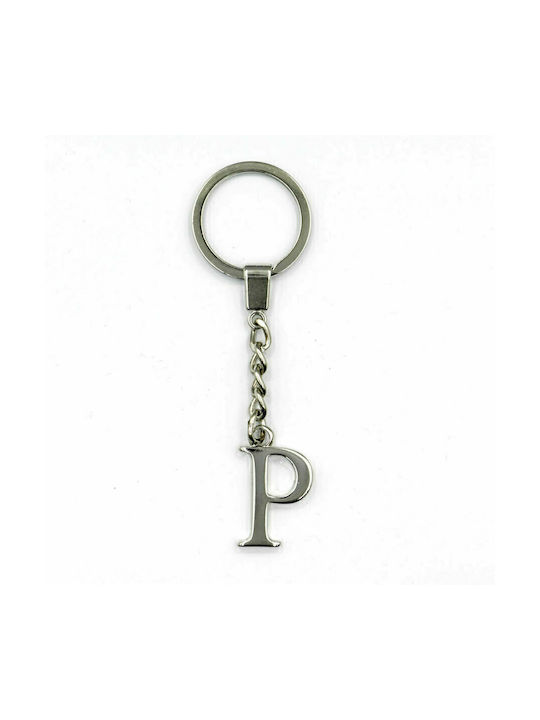 Key ring 1134-R brass letter P