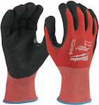 Milwaukee Gloves for Work Red Nitrile 4932479908 4932479907 4932479906 4932479909 4932479910 for Cutting Protection Level 2
