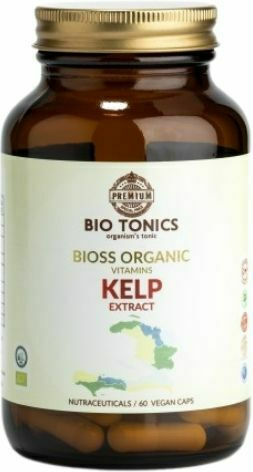 Bio Tonics Bioss Organic Vitamins Kelp Extract 70mg 60 φυτικές κάψουλες