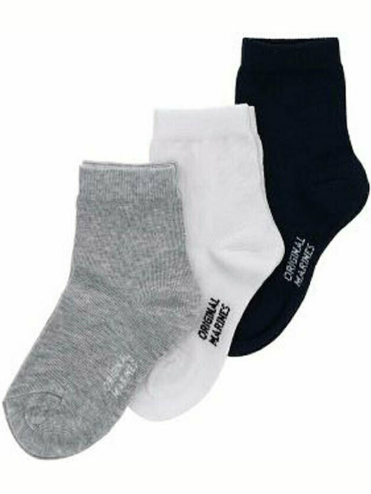Original Marines Kids' Socks Knee-High Multicolored 3 Pairs