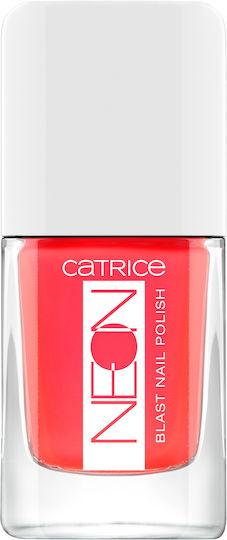 Catrice Cosmetics Neon Blast Lac De Unghii Luciu Oja 03 Coral Aprins 10.5ml