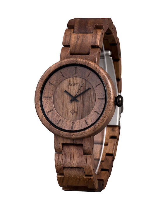 Bewell Gaia Γυναικείο Ρολόι 38mm Μπαταρίας με Κ...