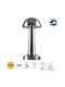 GloboStar Coco Metal Table Lamp LED with Silver Shade and Base