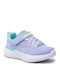 Go Run Παιδικά Sneakers με Σκρατς Λιλά