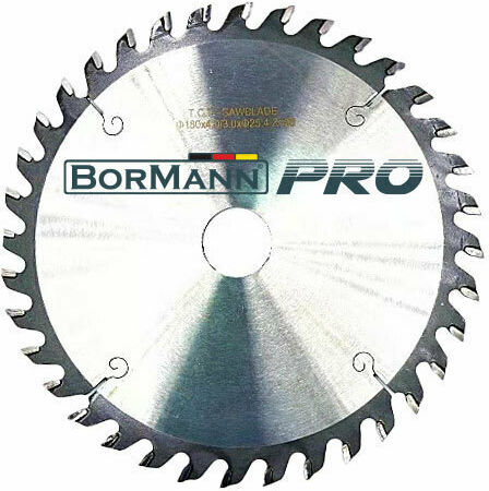 Bormann Pro Δίσκος Κοπής Ξύλου με 40 Δόντια 190mm