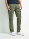 Trousers Cargo Elastic in Regular Fit Khaki