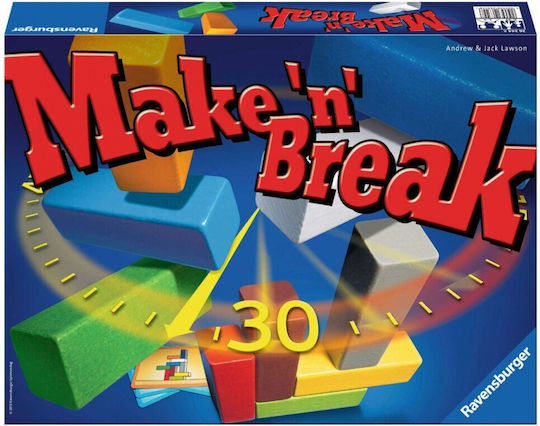 Επιτραπέζιο Παιχνίδι Make 'n' Brake για 2-4 Παίκτες 8+ Ετών (EN) Ravensburger