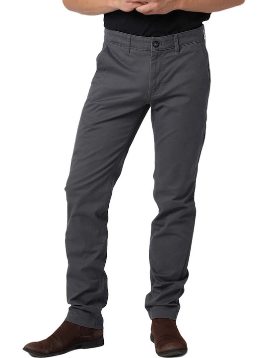 Pirro Παντελόνι Chino σε Skinny Εφαρμογή Charcoal