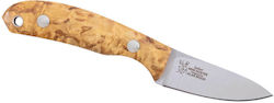 Casstrom Mini Hunter Knife Brown in Leather Sheath Casstrom Mini Hunter Knife Brown in Leather Sheath