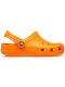 Crocs Children's Anatomical Beach Clogs Orange