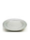 B857 DISH ROUND WHITE GREY MILK F273xH32