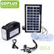 GDPLUS Ηλιακό σύστημα φωτισμού GD-3 GDPLUS 81016DFG00BK