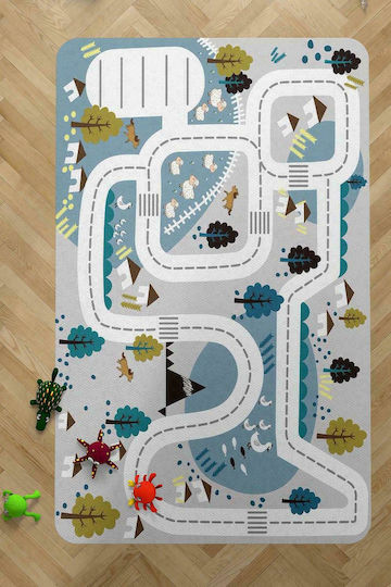 Dimcol Kids Synthetic Rug Playground 290 Road 135x200cm