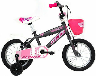 Alpina Beleno 12" Kids Bicycle BMX (2022) Gray