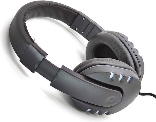 Ezra GE07 Over Ear Gaming Headset cu conexiune 3,5mm / USB Negru