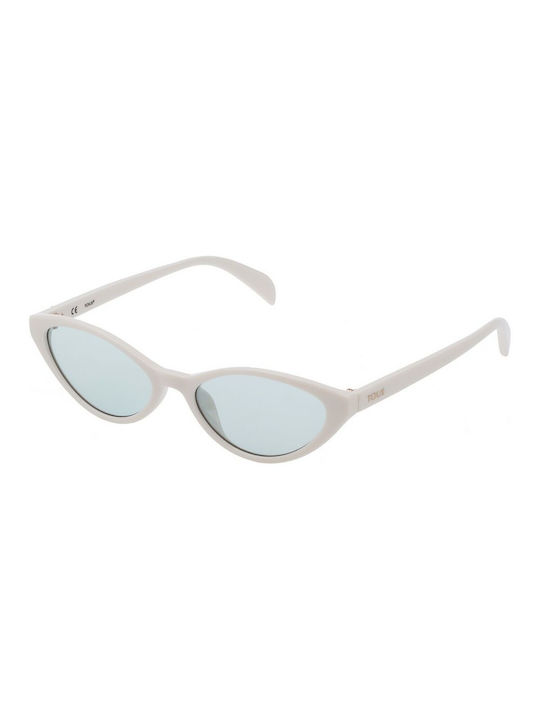 Tous Sonnenbrillen mit Weiß Rahmen STO394 04AO