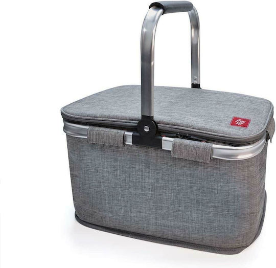 Iris Barcelona Кошница За Пикник 20л В Сив Цвят