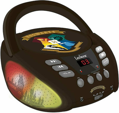 Lexibook Φορητό Ηχοσύστημα Harry Potter με Bluetooth / CD σε Μαύρο Χρώμα