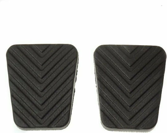 Car Pedal Set for Hyundai / Kia / Mitsubishi from Rubber Black 2pcs