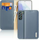Dux Ducis Hivo Brieftasche Leder Blau (Galaxy S...