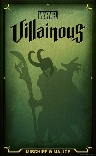 Επιτραπέζιο Παιχνίδι Villainous Marvel: Mischief and Malice για 2-3 Παίκτες 12+ Ετών (EN) Ravensburger