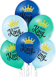 Set of 6 Balloons Latex Multicolour 30cm