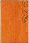 Θεοφύλακτος Telefonbuch 64 Seiten Orange 7x11cm