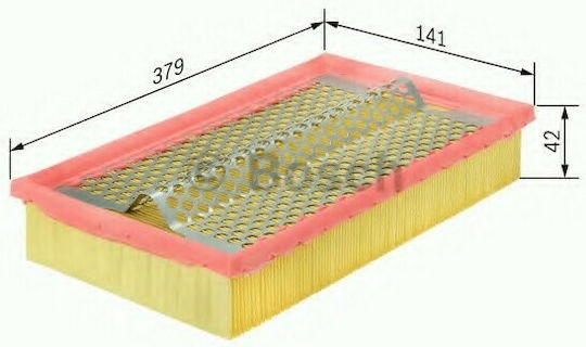 Purflux Car Air Filter for Citroen Saxo Peugeot 106