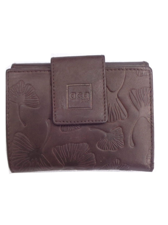Small Leather Women's Wallet Classic Brown