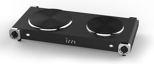 Izzy IZ-1203 223902 Печки за плот Емайл Двойна Черен