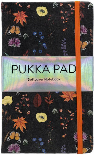 Pukka Carnet 96 Foi Cu dungi cu Elastic Multicolor