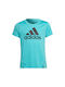 Adidas Kids T-shirt Turquoise