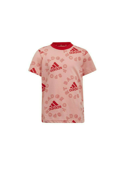 Adidas Tricou pentru copii Roz