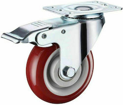 Chamsong Wheels Rotating Polyurethane Wheel with Brake Chamsong Wheels Rotating Polyurethane Wheel with Brake