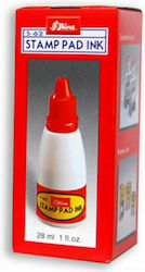 Shiny Liquid Ink for Ink Pad S-62 Red