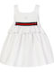 Children's Dress Sleeveless White