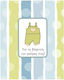 BS014 Baptism Greeting Card 11x9cm