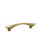 Viometale 05.34 Handle Furniture made of Metallic Matte Gold D96mm (Center Distance 96mm) 1pcs