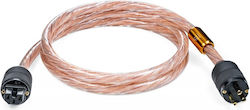 iFi Audio Nova Schuko - Cable 1.8m Καφέ iFi Audio Nova Schuko - Cable 1.8m Καφέ