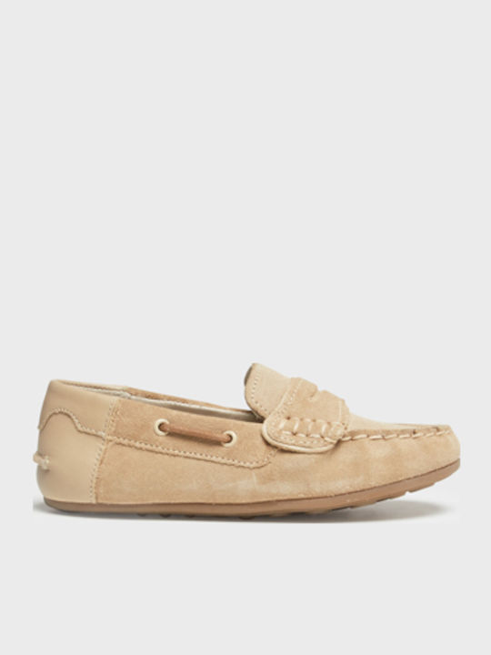 Suede Παιδικά Μοκασίνια Καφέ