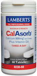 Lamberts Maximum Strength CalAsorb Calcium (as Citrate) 800mg Plus Vitamin D3 800mg 60 ταμπλέτες