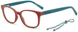 Missoni Plastic Eyeglass Frame Red MMI 0105 0Z3